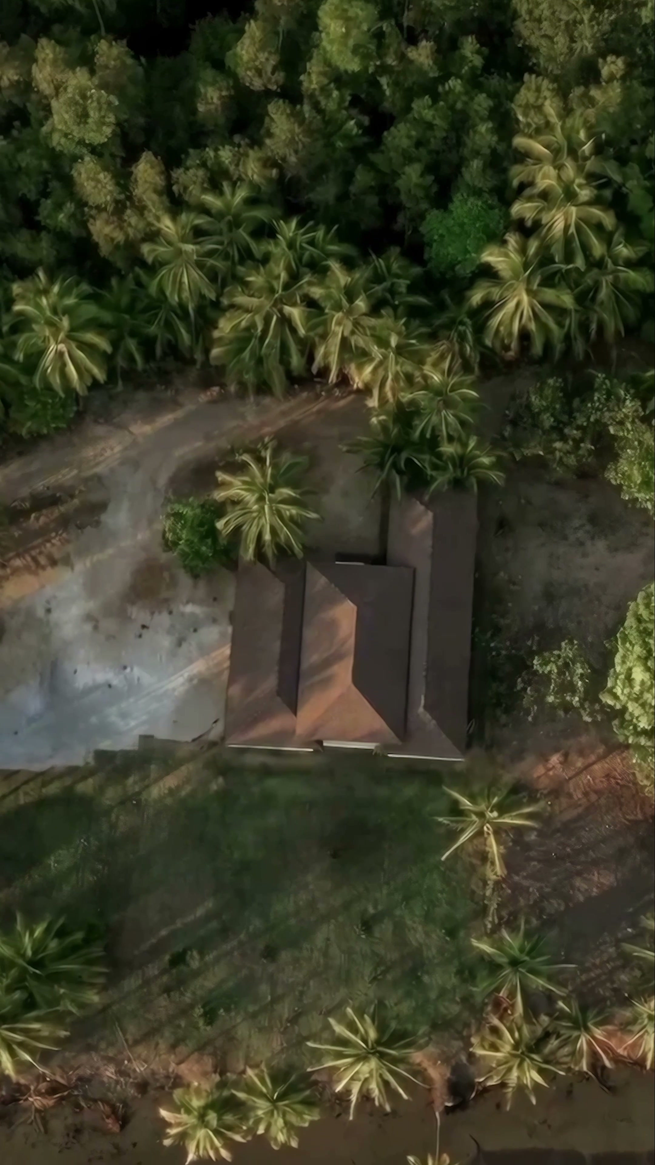 Techo de Casa Zola desde el aire